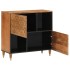 Armario auxiliar madera maciza de mango 80x33x75