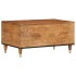 Mesa de centro de madera maciza de mango 80x50x40