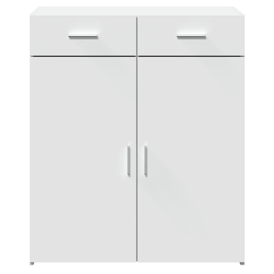 Aparador madera de ingeniería blanco 80x42,5x93