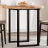 Tablero de mesa redondo madera maciza de acacia Ø80x4