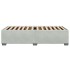 Estructura de cama sin colchón terciopelo gris claro 90x190