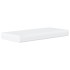Sofá cama con colchón tela crema 80x200