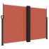 Toldo lateral retráctil terracota 160x1000