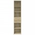 Aparador de madera de ingeniería roble Sonoma 40x42,5x185