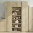 Aparador alto madera de ingeniería roble Sonoma 70x41x185