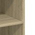 Aparador alto madera de ingeniería roble Sonoma 70x41x185