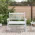 Banco deslizante madera maciza de álamo blanco 118x70x104,5