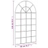 Espejo de pared arco de hierro negro 80x140