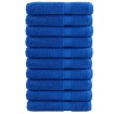 Toallas de sauna SOLUND 10 unidades azul 80x200 cm 600 gsm
