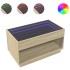 Mesa de centro con Infinity LED roble Sonoma 90x50x50