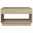 Mesa de centro con Infinity LED roble Sonoma 90x50x50