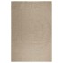 Alfombra ZIZUR aspecto yute interior/exterior beige 240x340