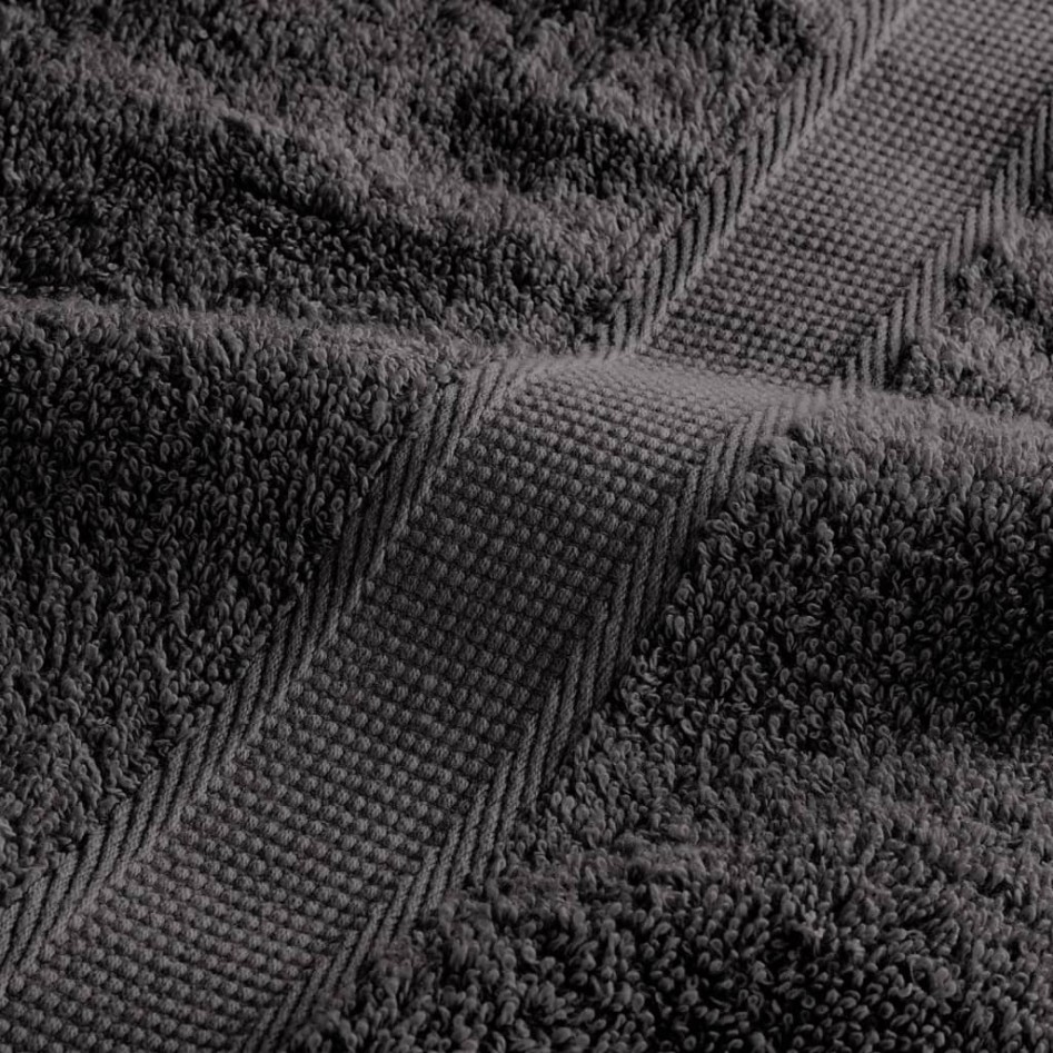 Toallas premium SOLUND 25 unidades antracita 100x200 cm 600