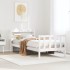 Estructura cama sin colchón madera maciza pino blanca