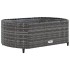 Set de muebles de jardín 6 pzas y cojines ratán sintético