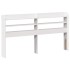 Estructura de cama con cabecero madera de pino blanco