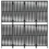Biombo de 4 paneles ratán sintético
