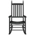 Mecedoras con asiento curvo 2 uds madera álamo maciza