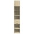 Armario estrecho madera ingeniería roble Sonoma 40x42,5x225