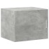 Armario estrecho madera ingeniería gris hormigón 50x42,5x225