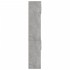 Armario de madera de ingeniería gris hormigón 70x42,5x225