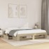Estructura de cama sin colchón roble Sonoma 180x200