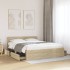 Cama con cabecero madera de ingeniería roble Sonoma 150x200