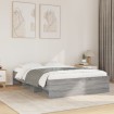 Estructura de cama madera de ingeniería gris Sonoma 140x200 cm