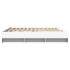 Cama sin colchón blanca 180x200 cm madera de
