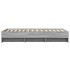 Estructura de cama madera de ingeniería gris Sonoma 100x200