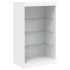 Aparador con luces LED blanco 181,5x37x100