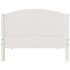 Estructura cama sin colchón madera maciza pino blanca
