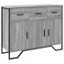 Aparador madera de ingeniería gris Sonoma 97x32,5x74,5
