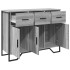 Aparador madera de ingeniería gris Sonoma 97x32,5x74,5