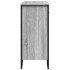 Aparador madera de ingeniería gris Sonoma 97x32,5x74,5