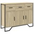 Aparador madera de ingeniería roble Sonoma 97x32,5x74,5