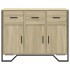 Aparador madera de ingeniería roble Sonoma 97x32,5x74,5