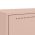 Aparador de acero rosa 68x39x111,5