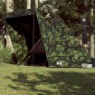Tienda campaña familiar tipi 6 personas impermeable camuflaje