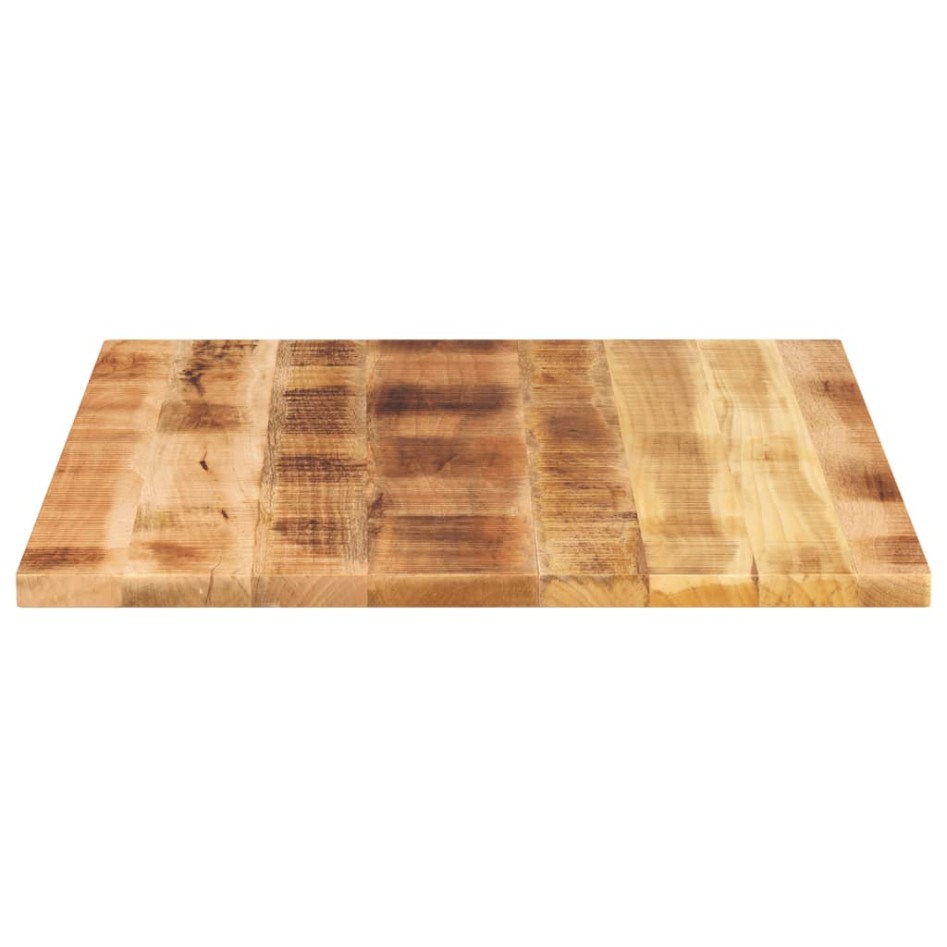 Tablero de mesa rectangular madera maciza mango 100x80x2,5