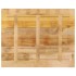 Tablero de mesa rectangular madera maciza mango 100x80x2,5