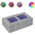 Mesa de centro con Infinity LED gris Sonoma 116x69x40