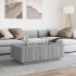 Mesa de centro con Infinity LED gris Sonoma 116x69x40