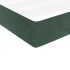 Colchón muelles ensacados para niños terciopelo verde 80x160