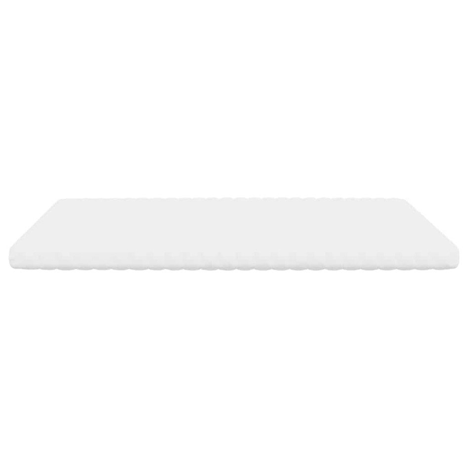 Colchón de espuma de 7 zonas dureza 20 ILD blanco 180x210