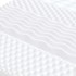 Colchón de espuma de 7 zonas dureza 20 ILD blanco 160x220