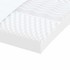 Colchón de espuma de 7 zonas dureza 20 ILD blanco 160x220