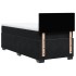 Cama box spring individual con colchón tela