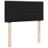 Cama box spring individual con colchón tela