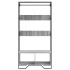Armario de madera de ingeniería gris Sonoma 90x50x180